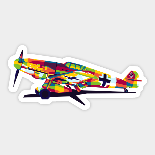 BF 109 Sticker by wpaprint